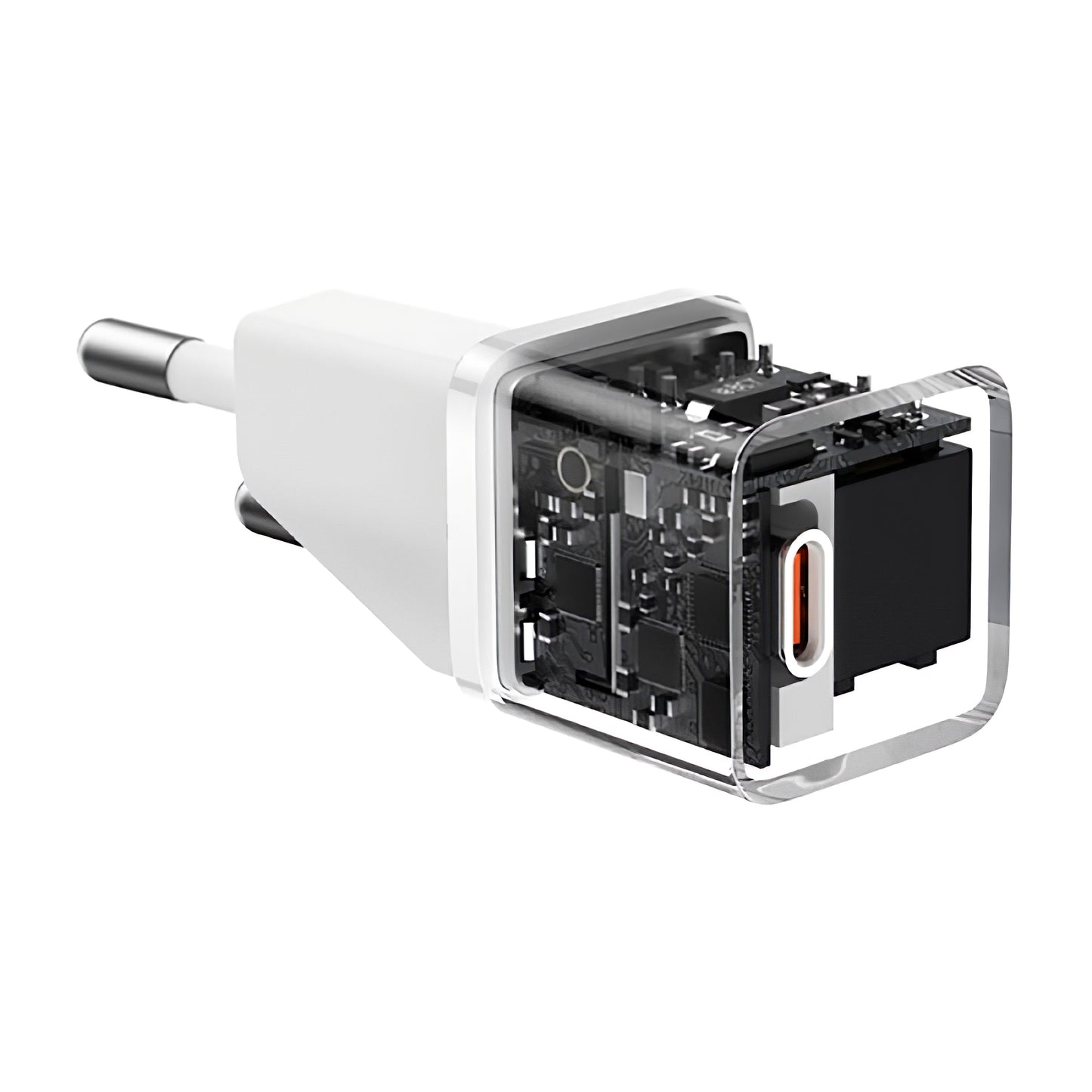 Cargador de red GaN5S de Baseus GaN5S, 20 W, 3 A, 1 x USB-C, blanco P1016250503213-00