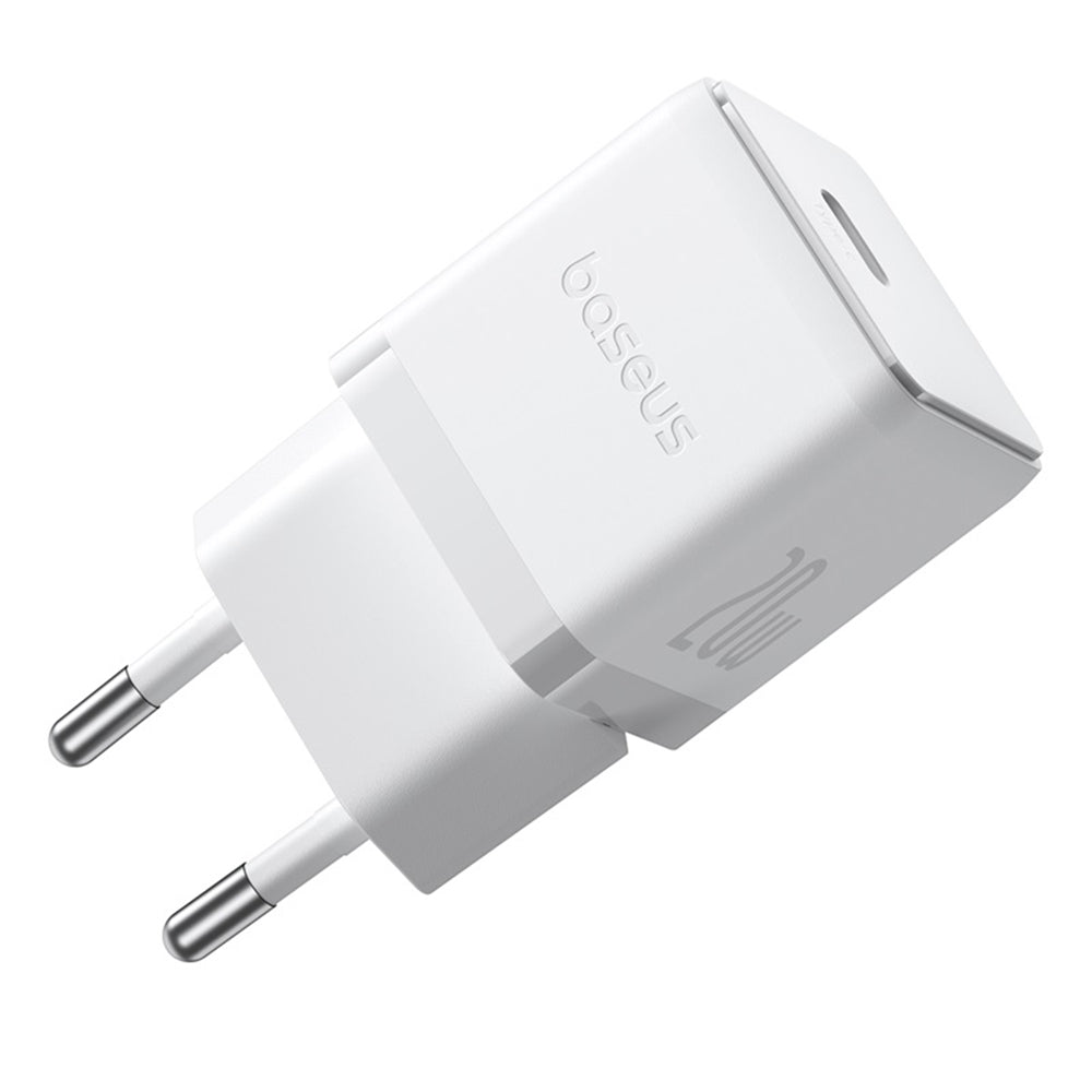 Cargador de Red Baseus Palm, 20W, 3A, 1 x USB-C, Blanco P10111602213-00