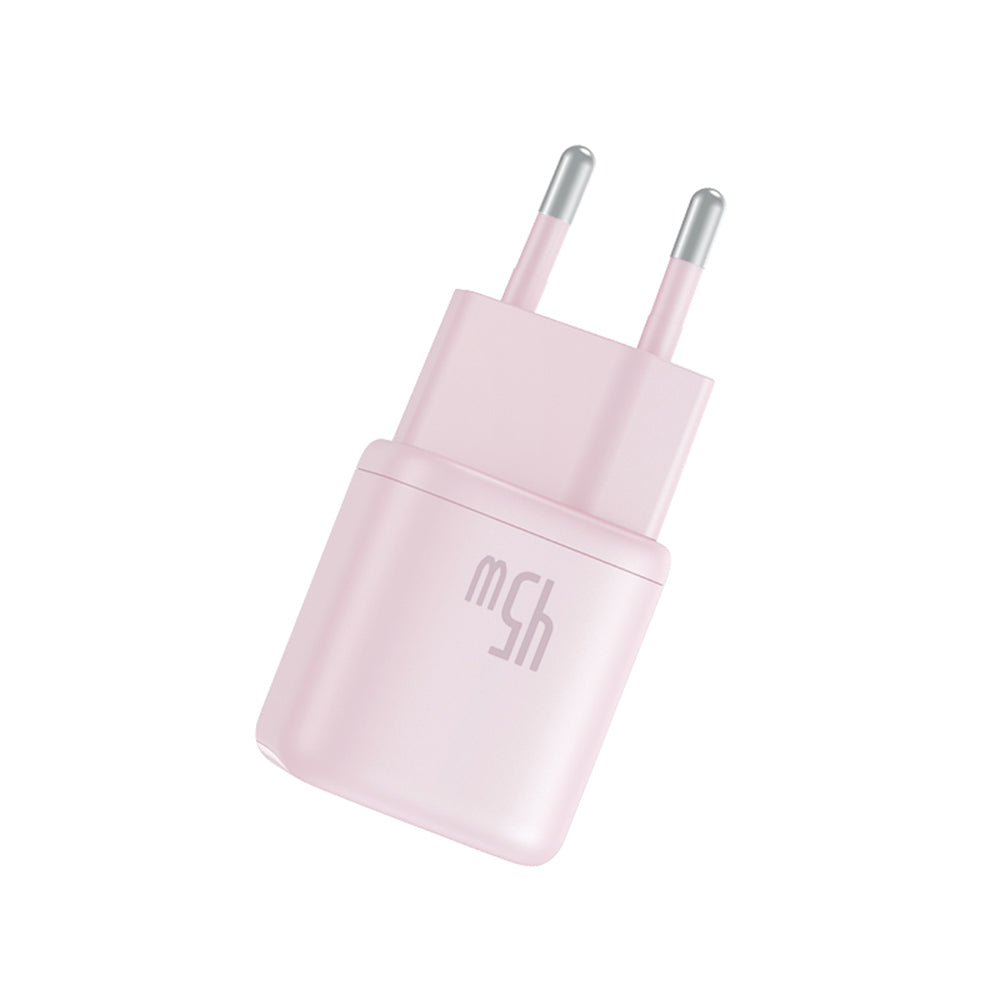 Cargador de Red Baseus PicoGo, 45W, 3A, 1 x USB-C, Rosa P10176800413-00