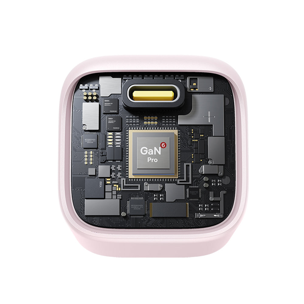 Cargador de Red Baseus PicoGo, 45W, 3A, 1 x USB-C, Rosa P10176800413-00