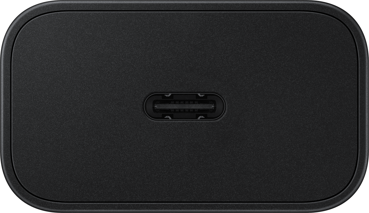 Cargador de red con cable USB-C Samsung, 25 W, 3 A, 1 x USB-C, negro EP-T2510XBEGEU