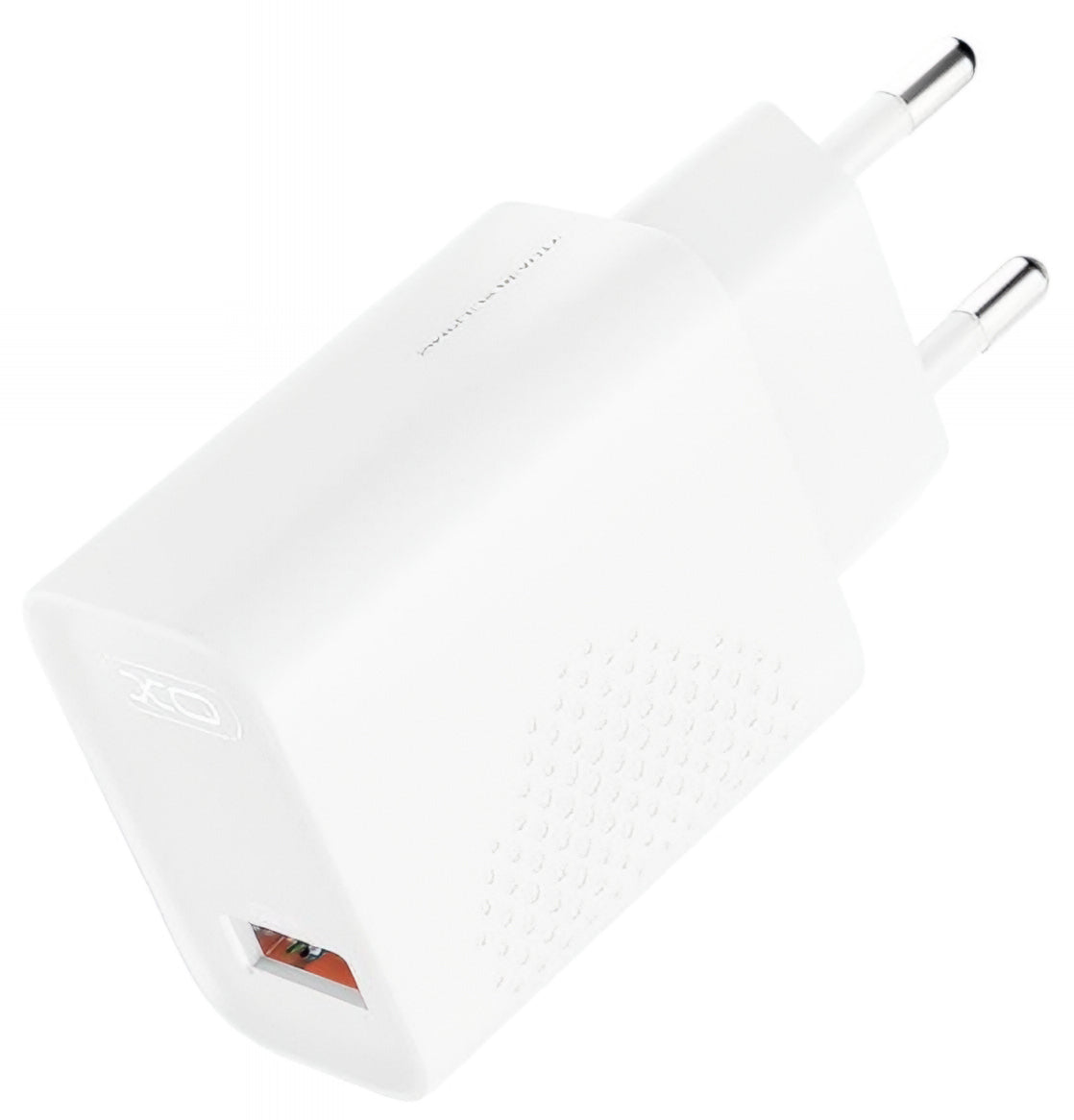 Cargador de Red con Cable microUSB XO Design L159, 18W, 3A, 1 x USB-A, Blanco