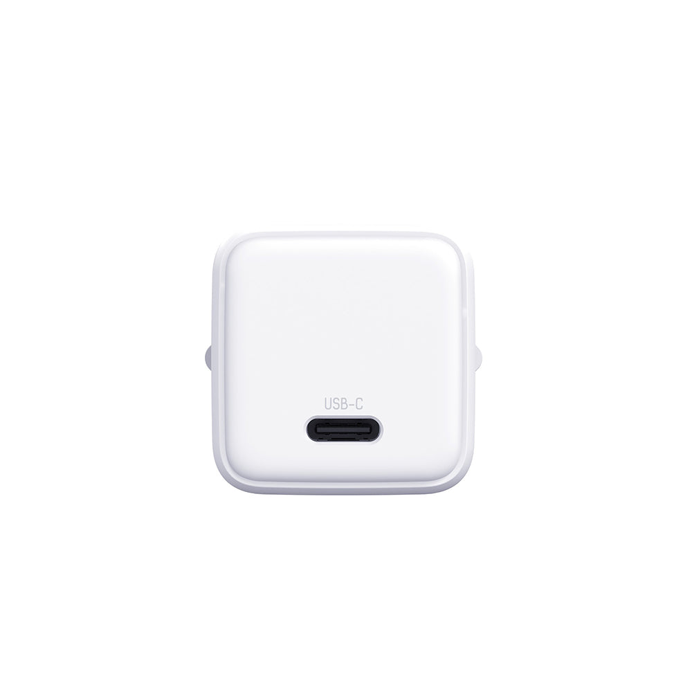 Cargador de Red con Cable USB-C 3MK Hyper, 25W, 3A, 1 x USB-C, Blanco