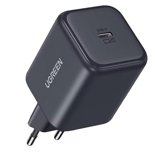 Cargador de red con cable USB-C UGREEN X524 (65054), 45W, 3A, 1 x USB-C, Negro