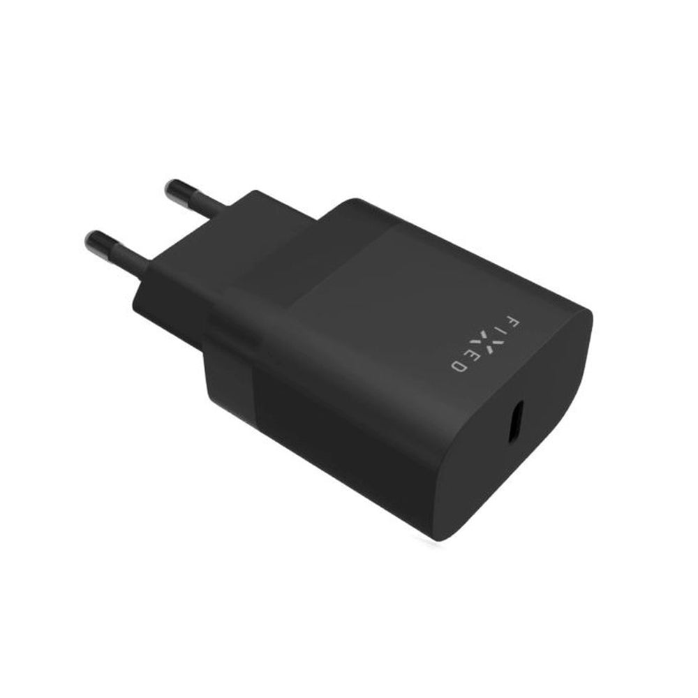 Cargador de Red Fixed, 20W, 3A, 1 x USB-C, Negro