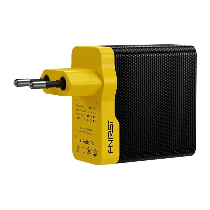 Cargador de red Fnirsi, 100W, 5A, 1 x USB-C, Negro