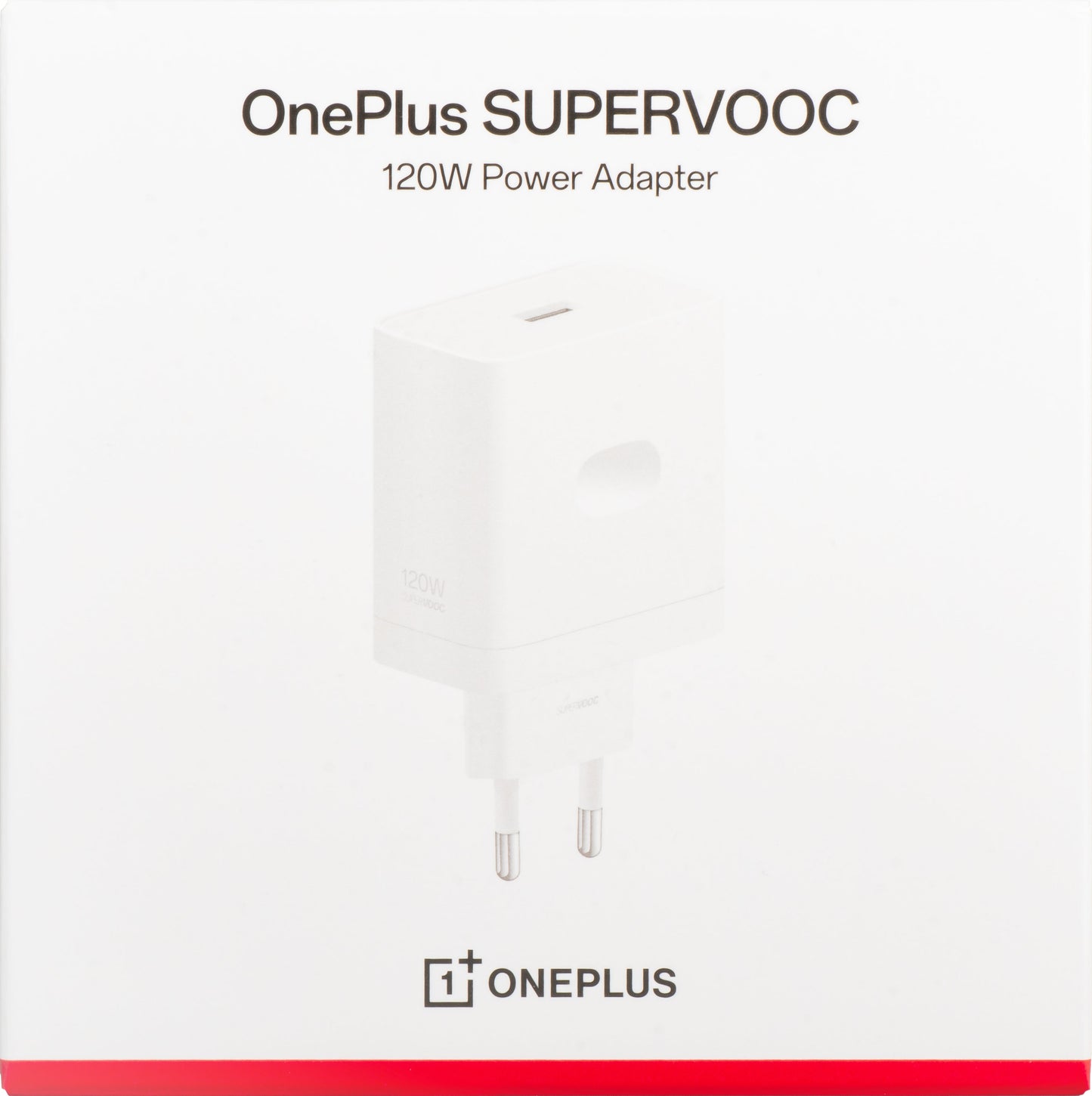 Cargador de Red OnePlus, 120W, 1 x USB-A, Blanco