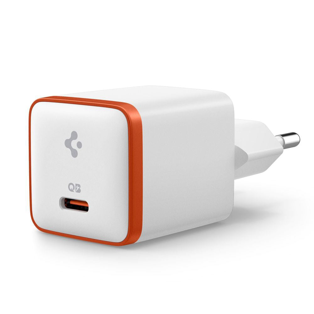 Cargador de Red Spigen EE301EU Arcstation Essential, 30W, 3A, 1 x USB-C, Blanco ACH08449
