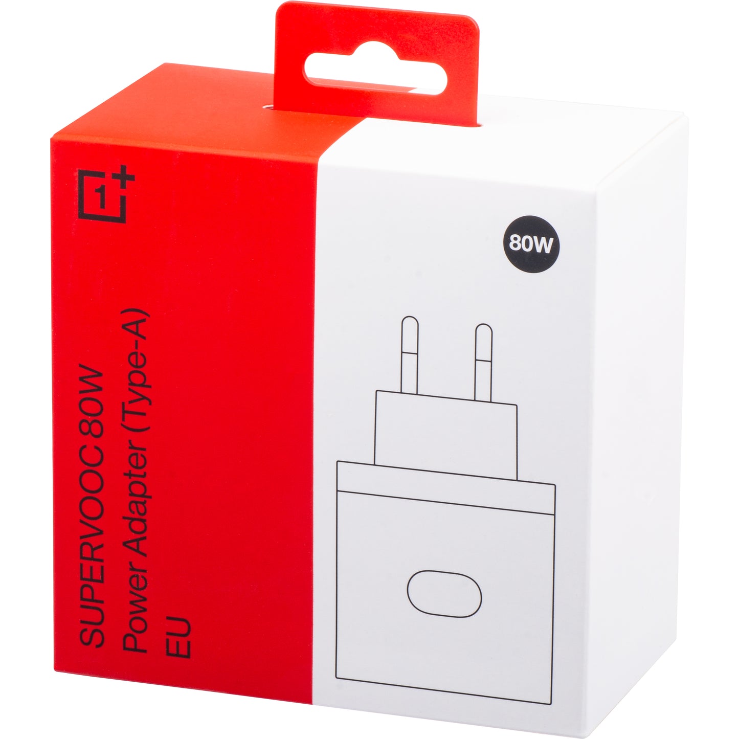 Cargador de Red OnePlus, 80W, 7.3A, 1 x USB-A, Blanco 5461100064
