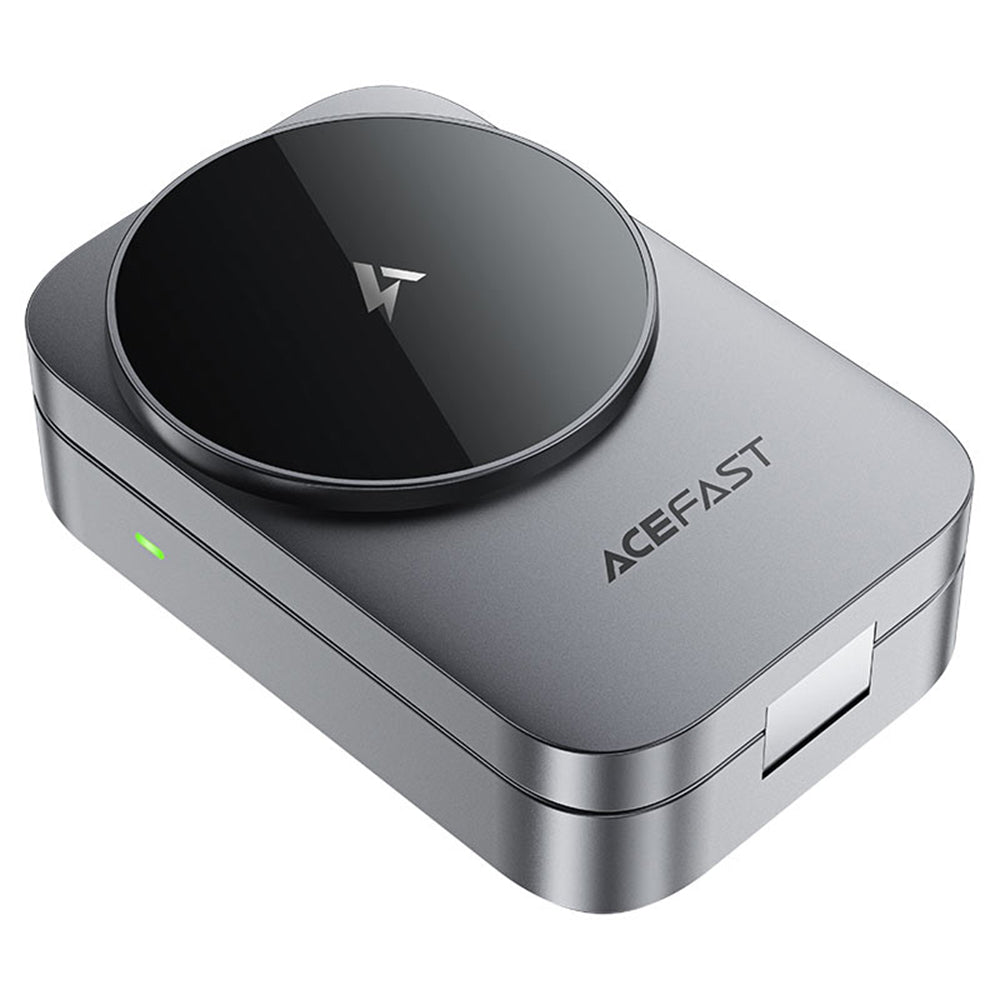 Cargador de Red Inalámbrico Acefast E22 3en1, 22.5W, 1.67A, Gris