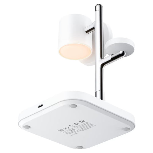 Cargador de Red Inalámbrico Acefast E39 3en1, 32.5W, Blanco