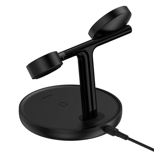 Baseus Swan 3en1, 15W, 1.67A, Negro WXTE000101 WXTE000101