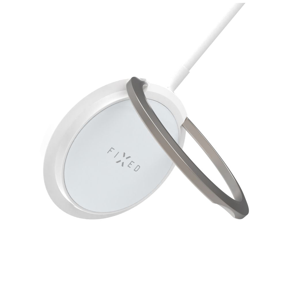 Cargador de Red Inalámbrico Fixed Ring, 15W, 1.67A, Blanco