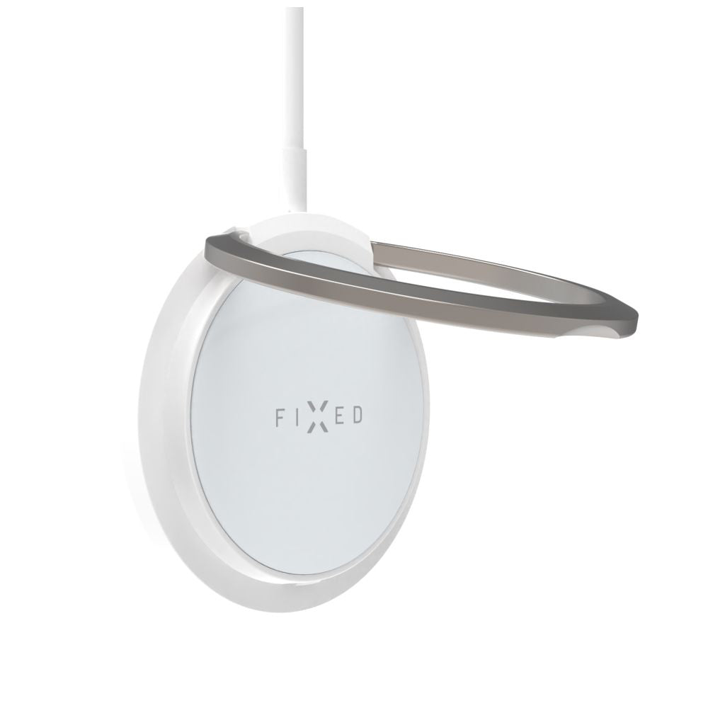 Cargador de Red Inalámbrico Fixed Ring, 15W, 1.67A, Blanco