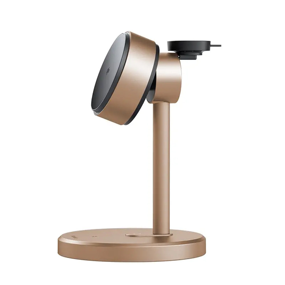 Cargador de Red Inalámbrico McDodo CH-2463 Swan 3in1, 22.5W, 1.67A, Dorado