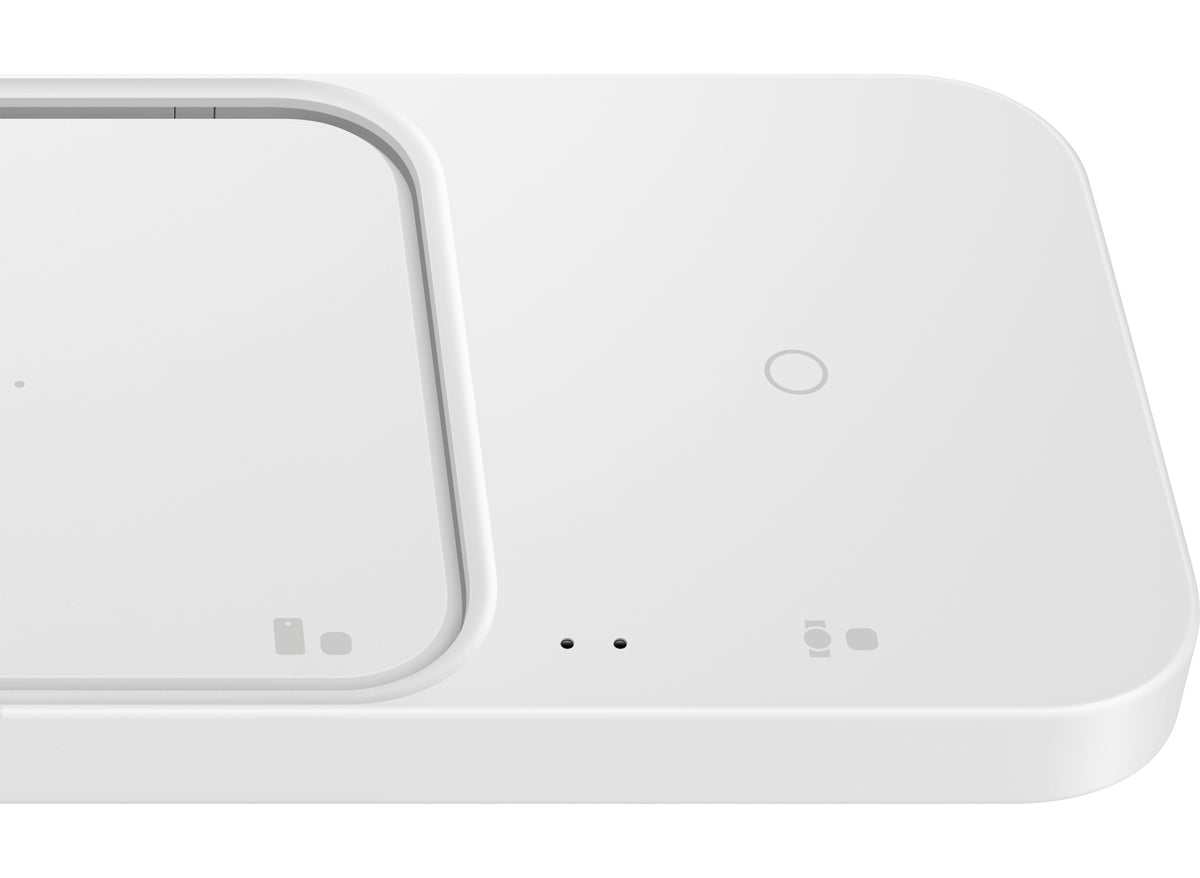 Cargador de Red Inalámbrico Samsung Duo, 15W, 1.67A, Blanco, Reacondicionado EP-P5400TWEGEU