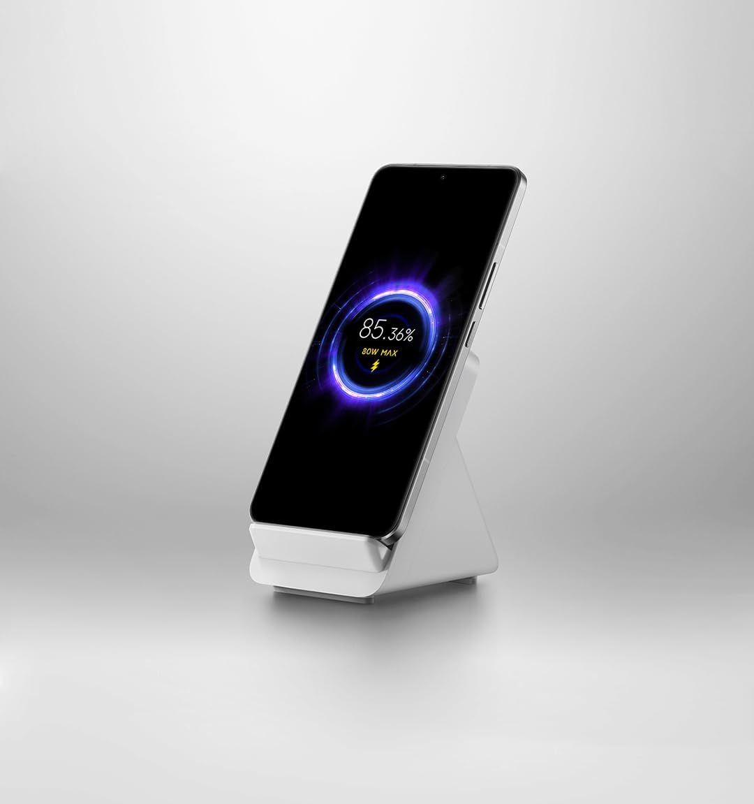 Xiaomi MDY-16-ES Cargador de red inalámbrico, 80 W, blanco
