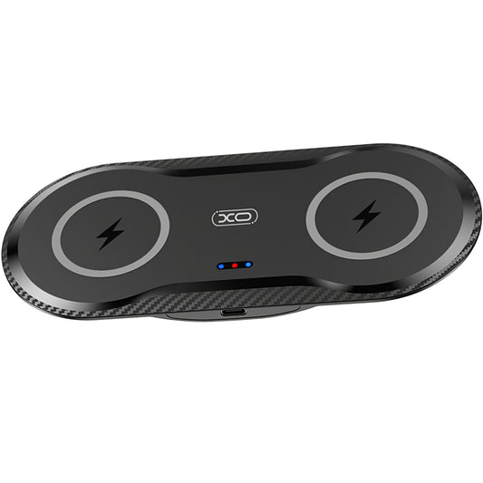 Cargador de red inalámbrico XO Design WX026, 20 W, 1,1 A, negro