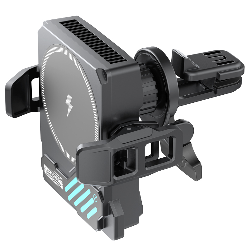 Cargador inalámbrico para coche XO Design SL14, 25 W, negro