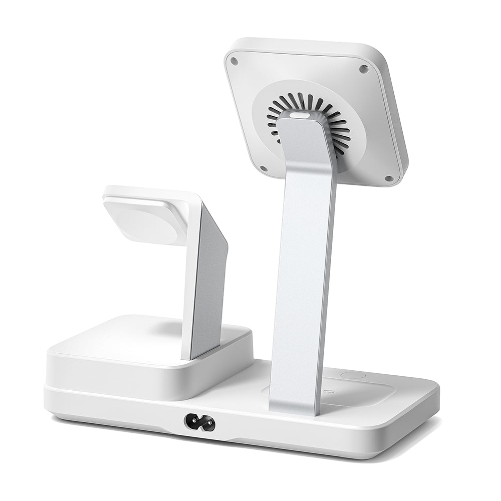 Cargador Estación ESR CryoBoost QI 6in1, 100W, 2 x USB-A - 1 x USB-C, Blanco