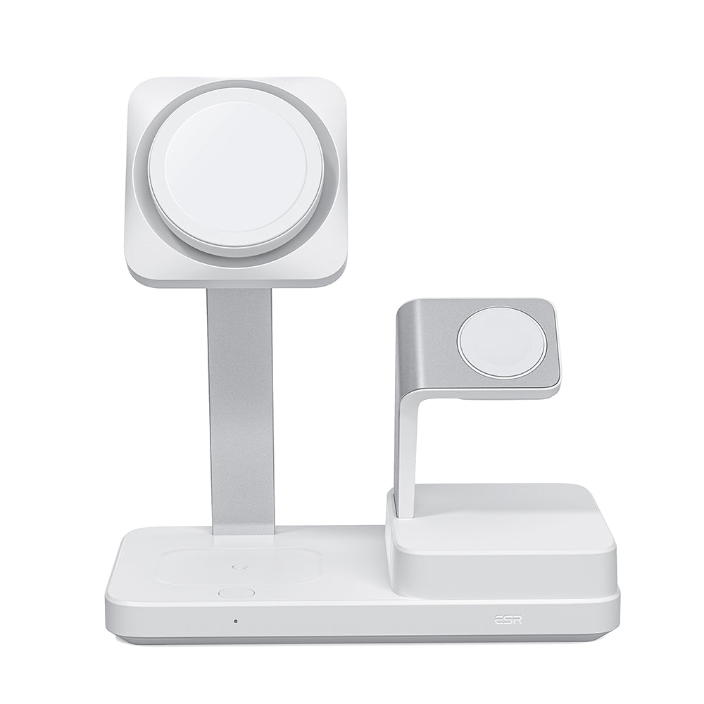 Cargador Estación ESR CryoBoost QI 6in1, 100W, 2 x USB-A - 1 x USB-C, Blanco