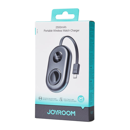 Cargador Inalámbrico Joyroom JR-W09 para Apple Watch Series, Negro