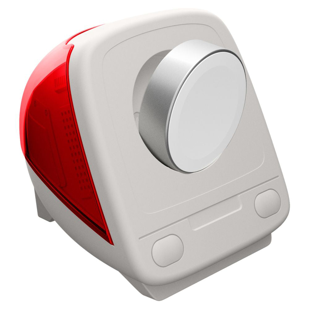 Soporte Spigen C1 Classic para Cargador Inalámbrico Apple Watch Series, Rojo AMP09341