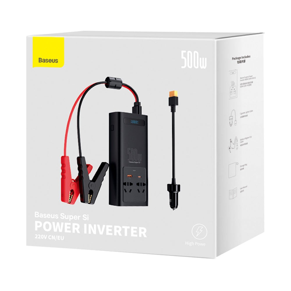 Inversor Eléctrico para Coche Baseus, 500W CGNB000101