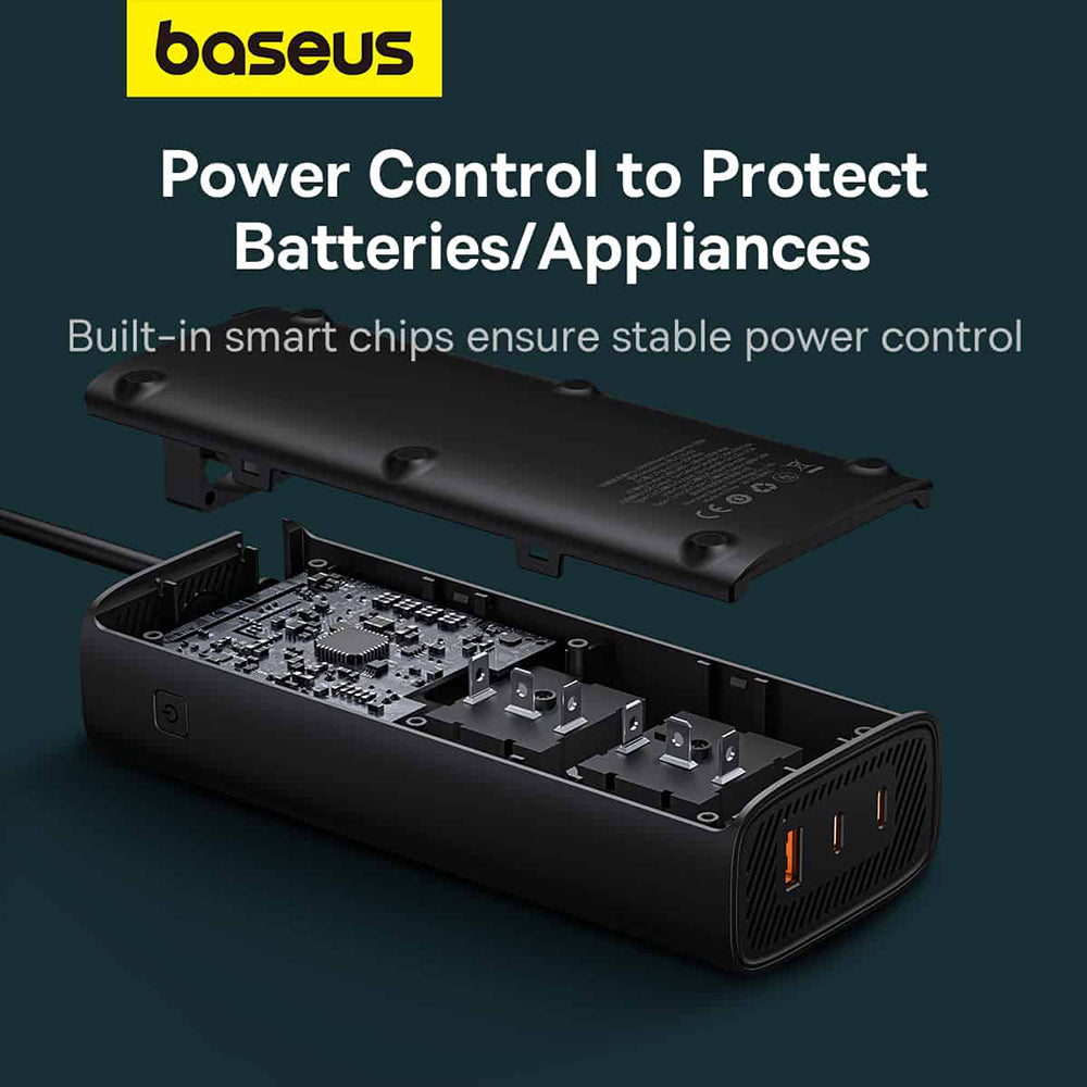 Inversor Eléctrico para Auto Baseus Power Pro, 150W CGNB020101