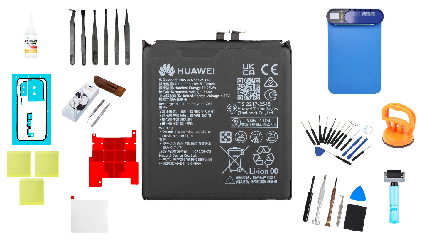 Kit de Batería HB536975EXW-11A para Huawei Pura 80 Ultra Service Pack y Herramientas de Servicio Dedicadas