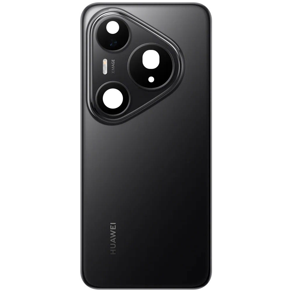Kit Tapa de Batería Huawei Pura 80 Pro Glazed Black Service Pack y Herramientas de Servicio Dedicadas