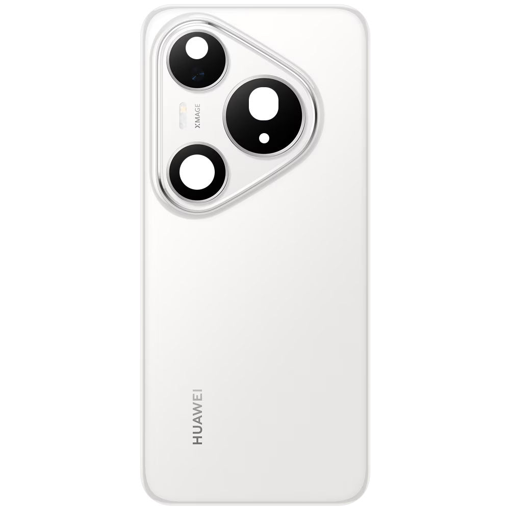 Kit Tapa de Batería Huawei Pura 80 Pro Glazed White Service Pack y Herramientas de Servicio Dedicadas