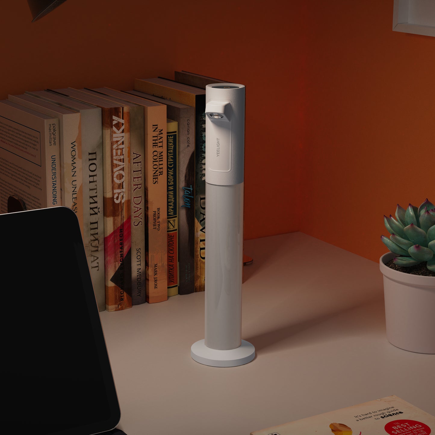 Lámpara LED Ambiental Yeelight Atmosphere, 5W, RGB, Blanca YLYTD-0014