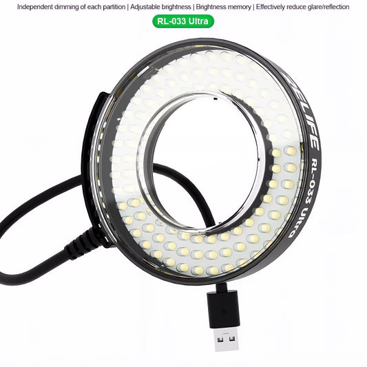 Lámpara Relife RL-033 Ultra para Microscopio, Negra