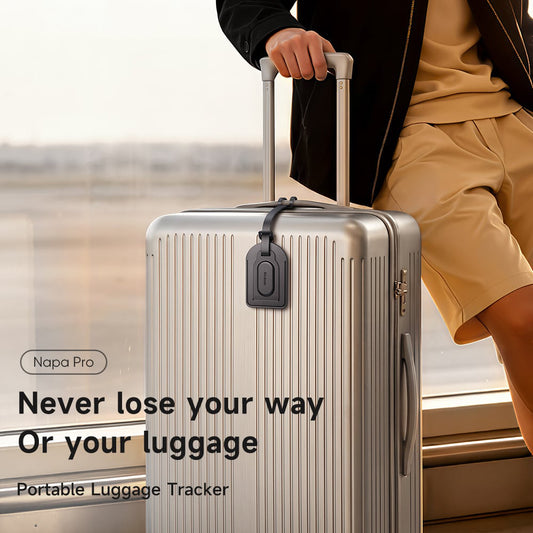 Mcdodo SmartTag Luggage Napa Pro AT-3790 para iOS Series, Negro