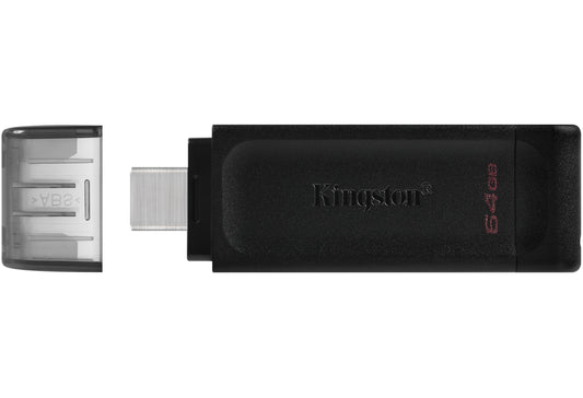 Kingston DT70, 64Gb DT70/64GB USB-C Memoria Externa