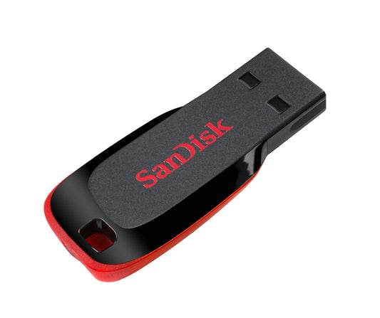 Memoria Externa USB-A SanDisk Cruzer Blade, 64Gb SDCZ50-064G-B35