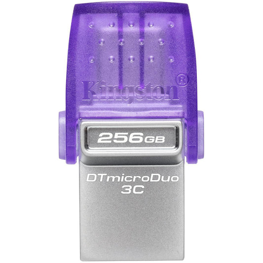 Memoria externa USB-A - USB-C Kingston microDuo 3C, 256Gb DTDUO3CG3/256GB