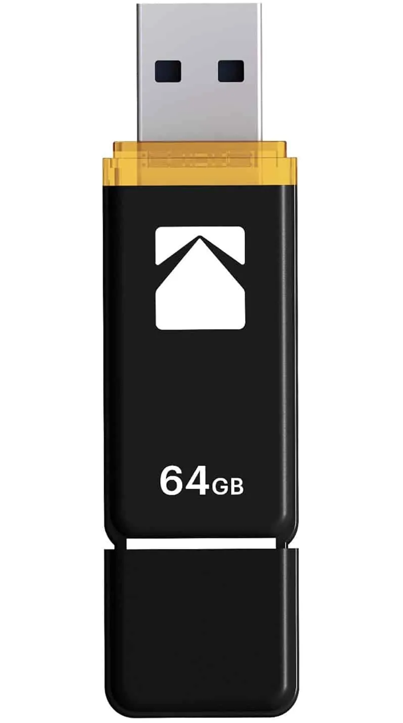 External USB-A 3.2 Memory Kodak K103, 64Gb EKMMD64GK103