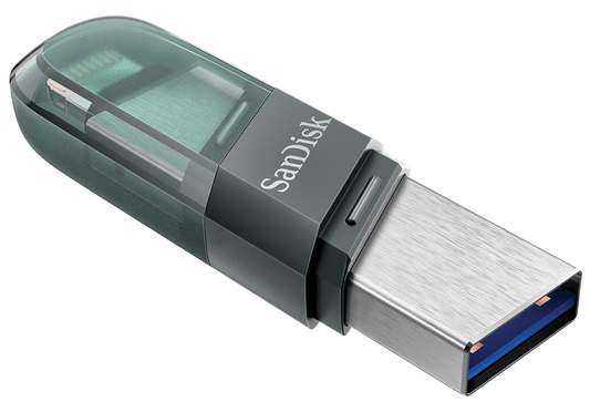 Memoria Externa USB-A 3.1 / Lightning SanDisk iXpand Flip, 256Gb SDIX90N-256G-GN6NE