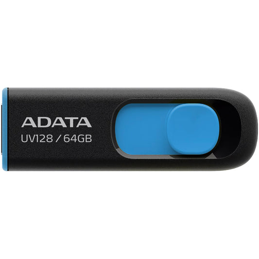 Memoria externa USB-A 3.2 Adata UV128, 64Gb AUV128-64G-RBE