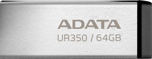 Memoria externa USB-A 3.2 Adata UR350, 64Gb UR350-64G-RSR/BK