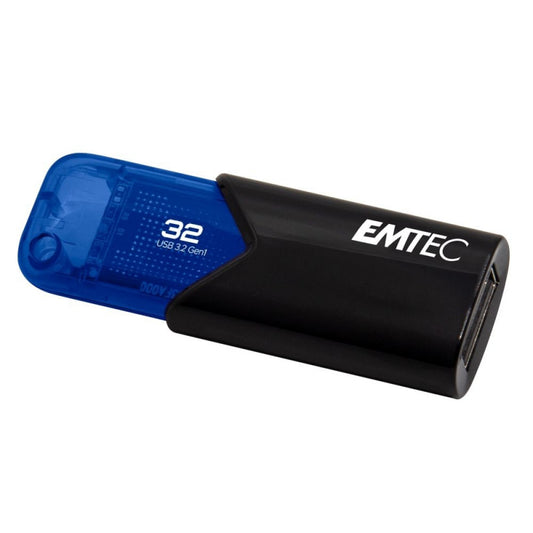 Memoria externa USB-A 3.2 Emtec B110 Click Easy, 32Gb ECMMD32GB11