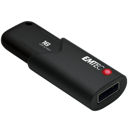 Memoria externa USB-A 3.2 Emtec B120 Click Secure, 16Gb ECMMD16GB123