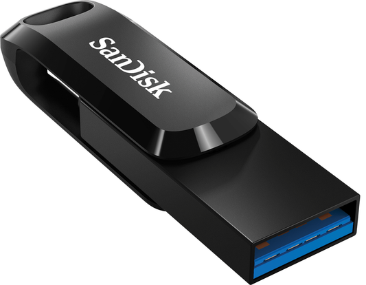 Memoria Externa USB-A 3.2 / USB-C SanDisk Ultra Dual Go, 512Gb SDDDC3-512G-G46