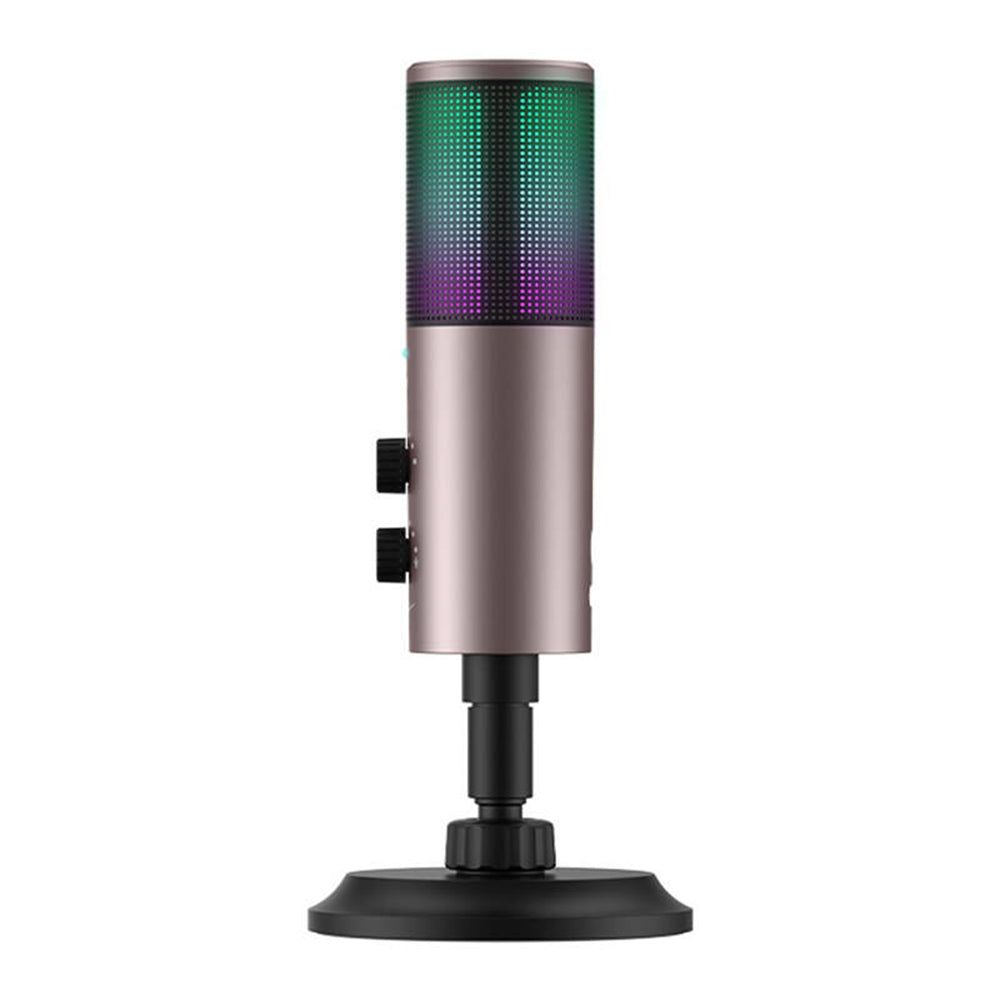 Micrófono HAVIT GK61, RGB, USB-C, Gris
