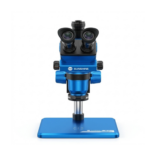 Microscopio Sunshine M8T Ultra, Azul