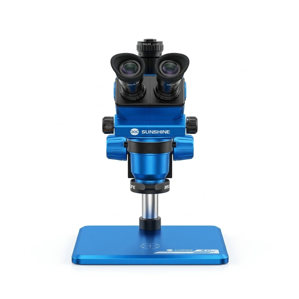 Microscopio Sunshine M8T Ultra, Azul