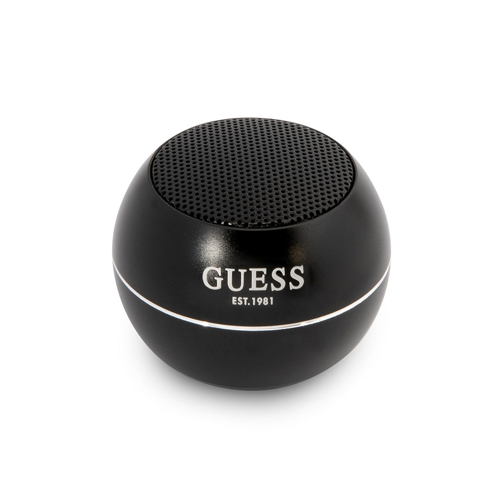 Altavoz Portátil Bluetooth Guess, 3W, Negro