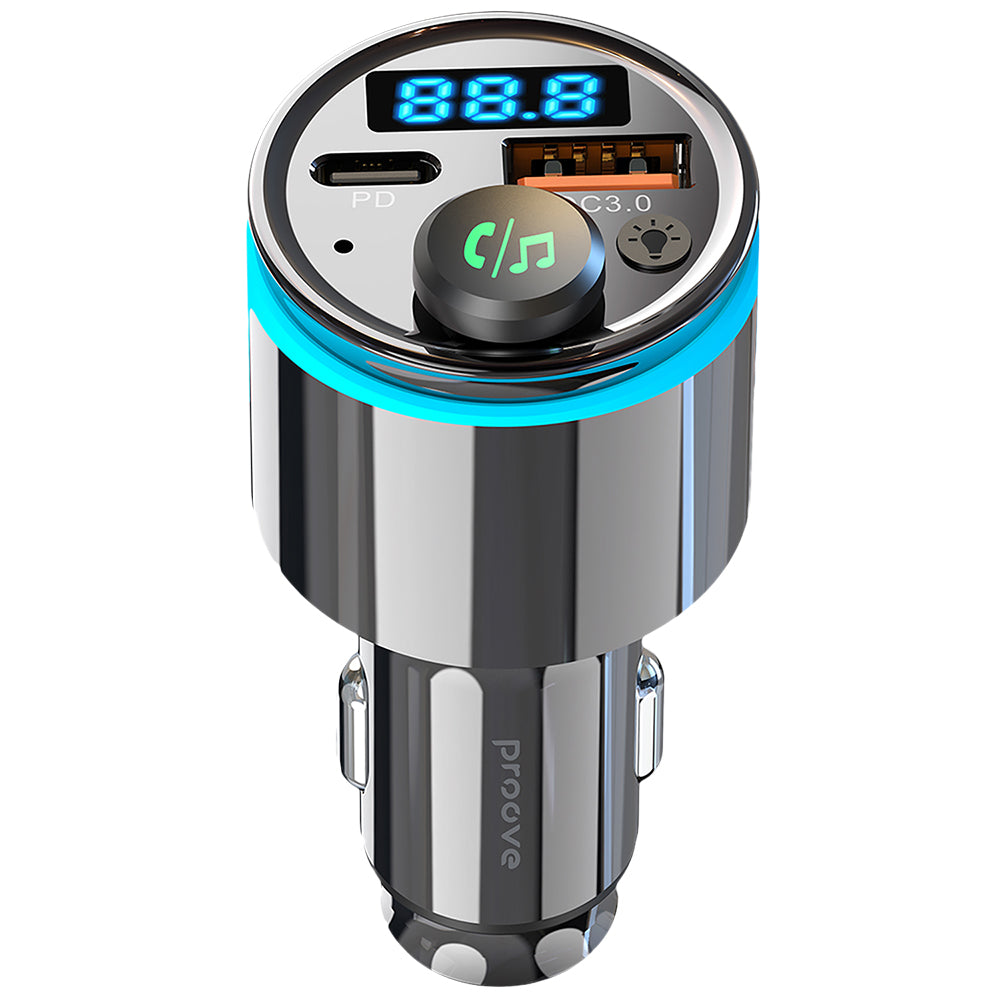 Modulador FM Bluetooth Proove, 1 x USB-A - 1 x USB-C FMNX30110001